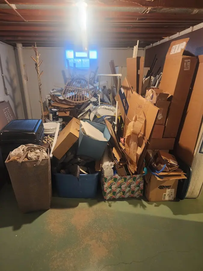 Roll-off dumpster container at job site for Yard Waste Dumpster Rental in Rocklin